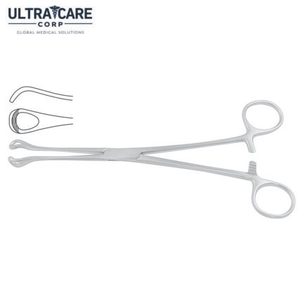 Mayo-Bakes Gall Stone Forcep Curved